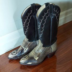 Vintage New J Chisholm Men's Western Boots